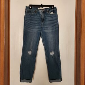 Signature by Levi Strauss Blue Boyfriend Jeans